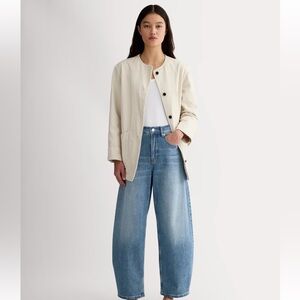 Everlane way-high curve jeans size 30 in vintage blue